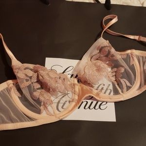 La Perla bra with floral applique